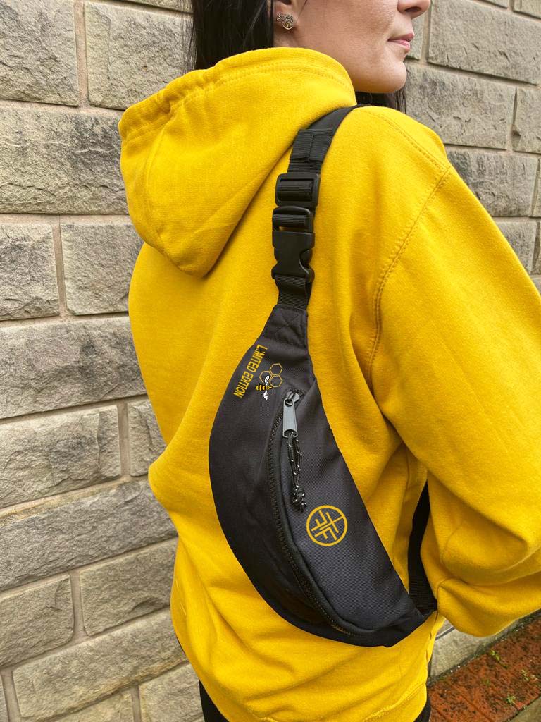 MCR - ZOE BELT BAG - Black / Yellow