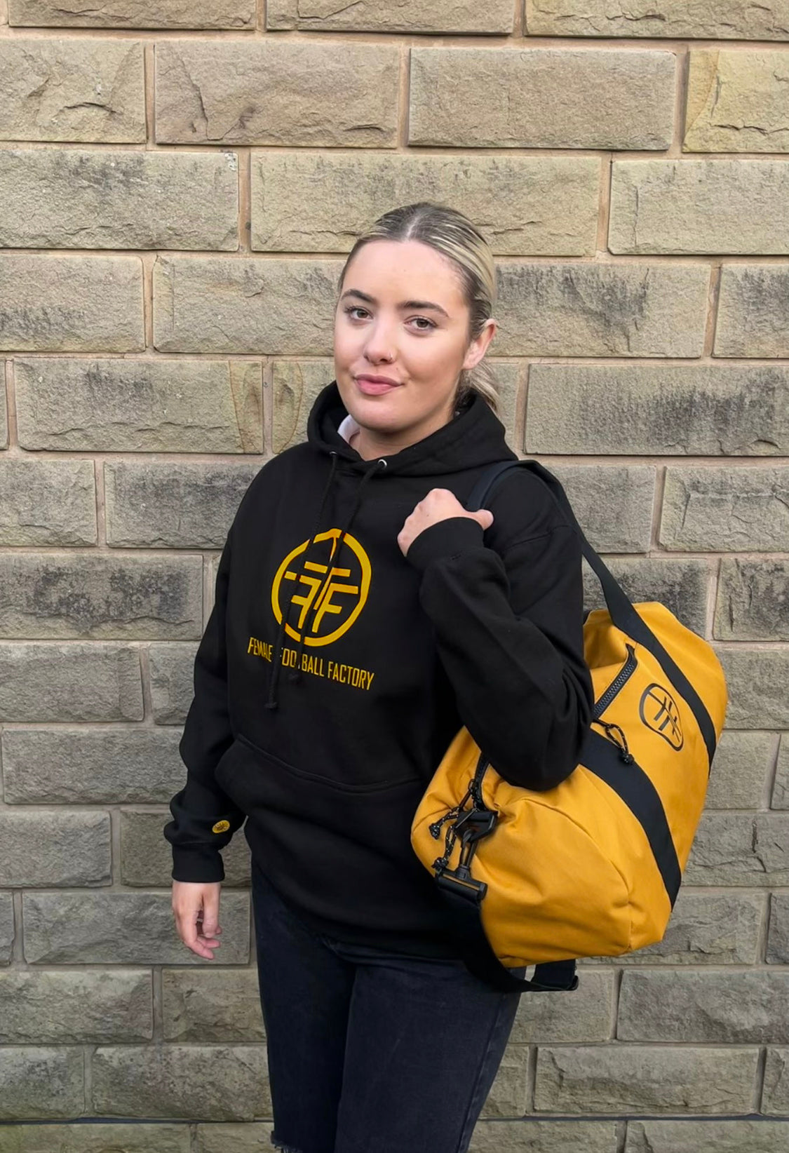MCR - ABI - BARREL BAG - Black / Yellow
