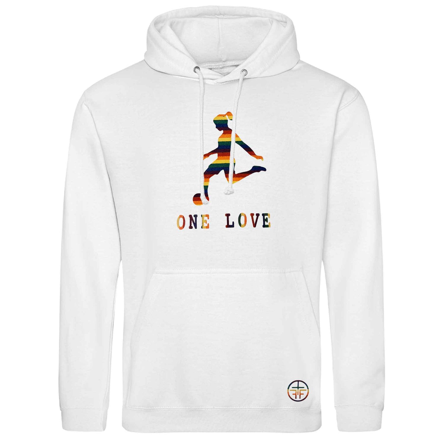 ONE LOVE HOODIE - White