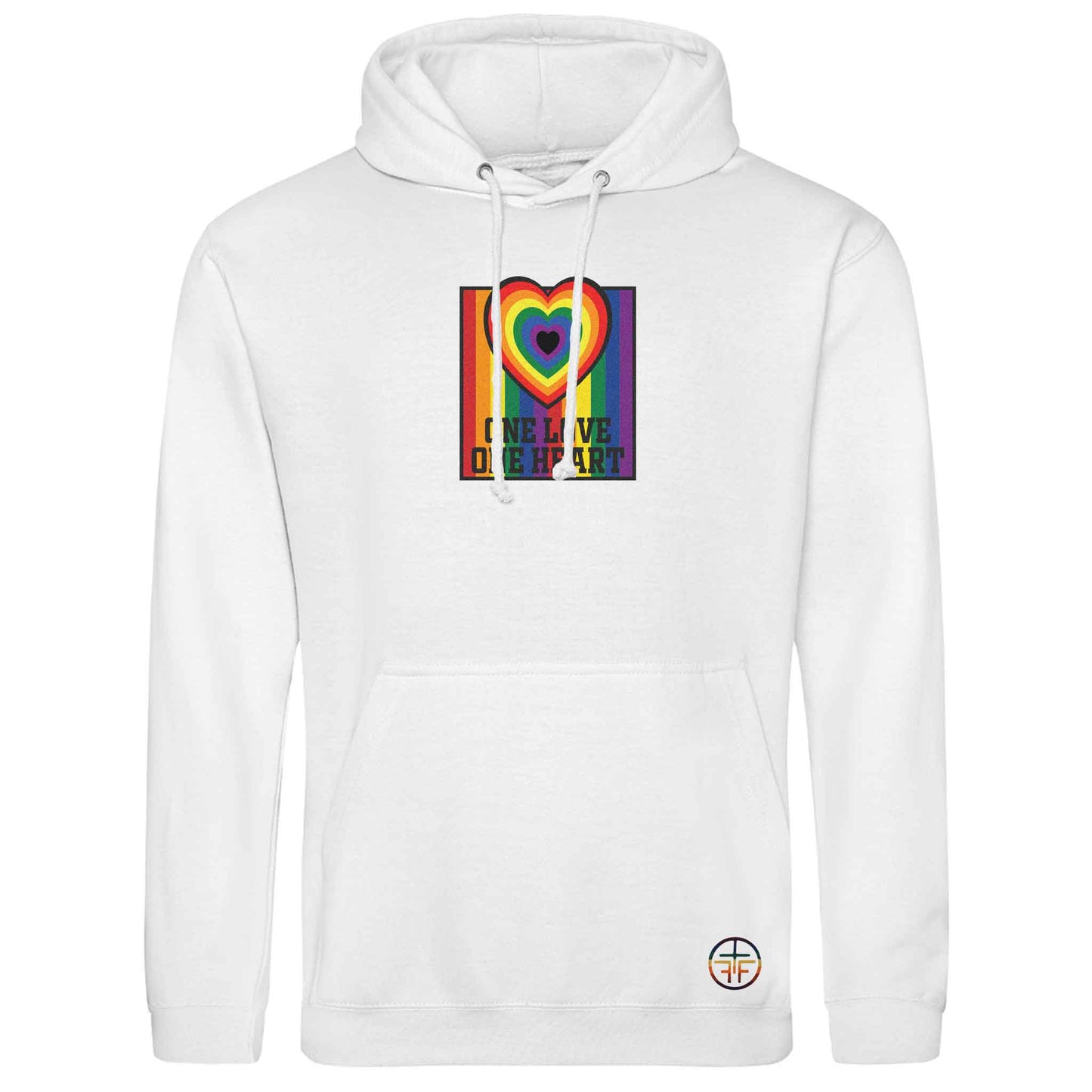 ONE LOVE HOODIE - White