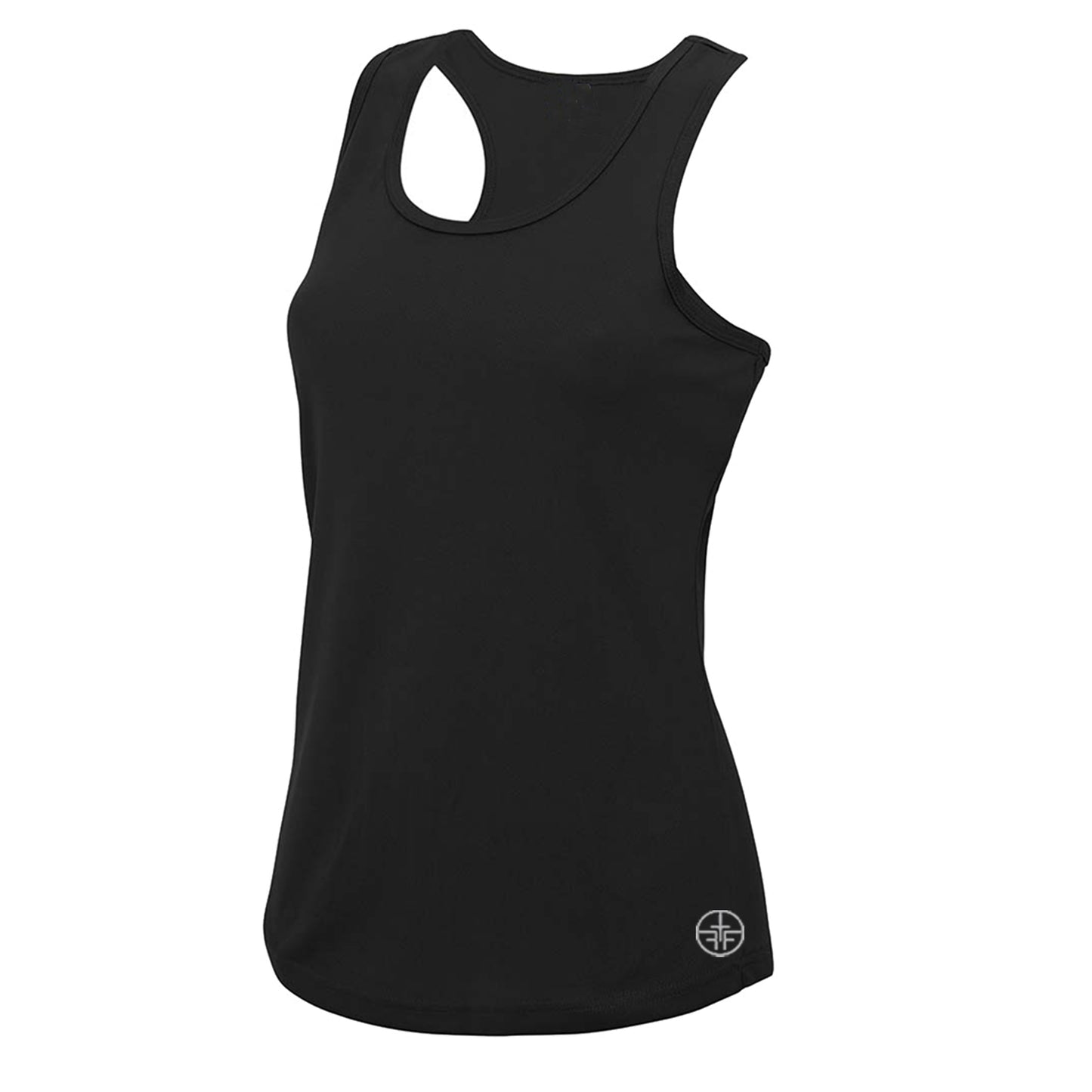 JESS - "Cool" Technology Racer Back Vest - Black