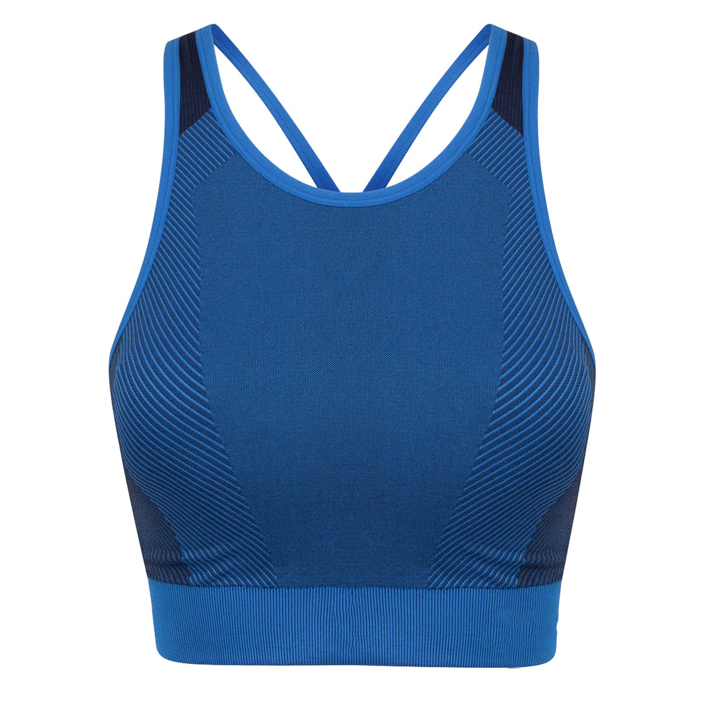 ALEX - Multi Strap Cropped Vest - Blue
