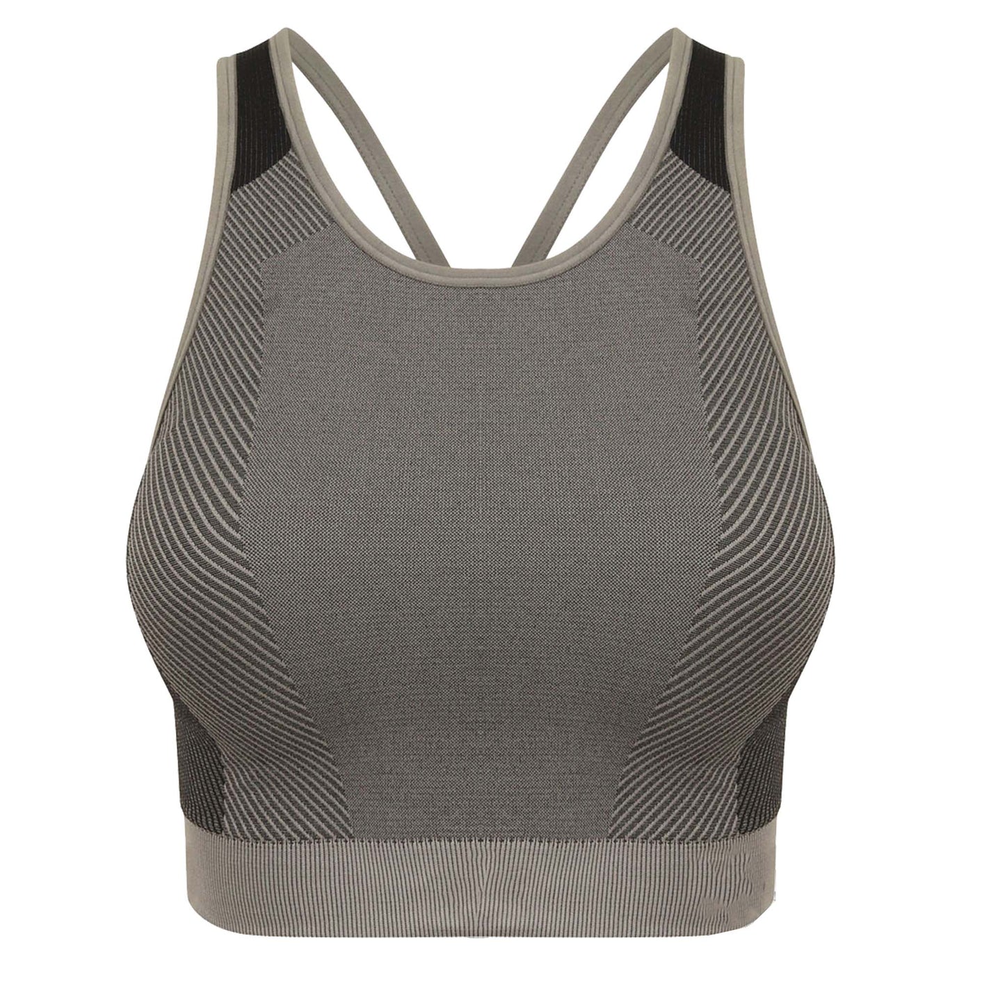 ALEX - Multi Strap Cropped Vest - Grey
