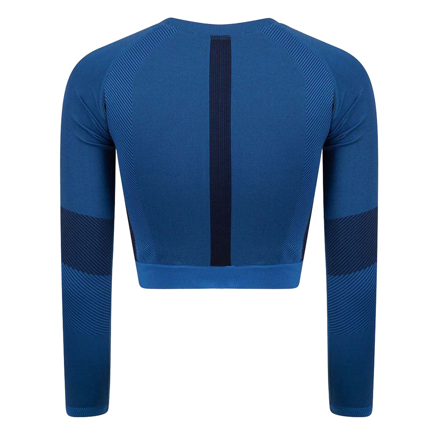LOTTE - Long Sleeve Crop Top - Blue