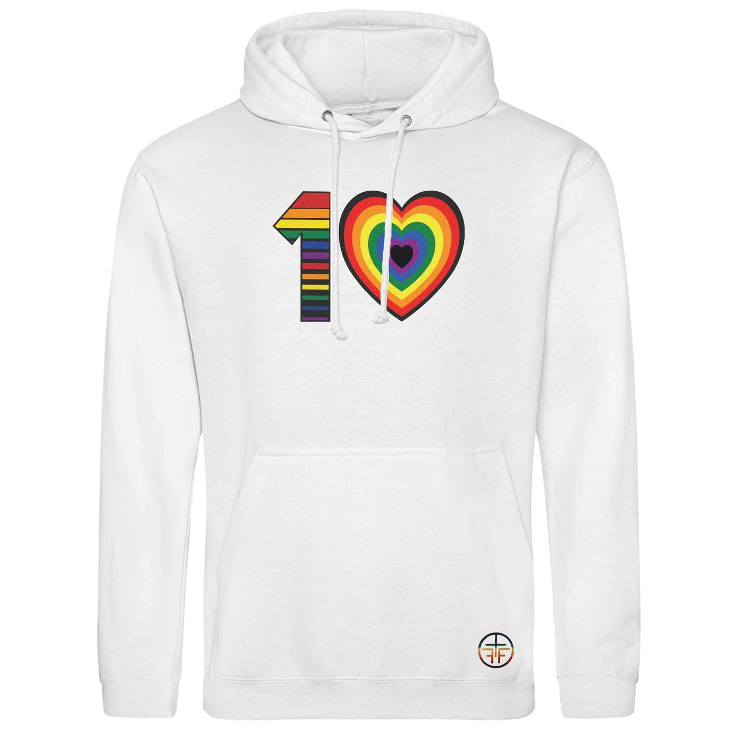 ONE LOVE HOODIE - White