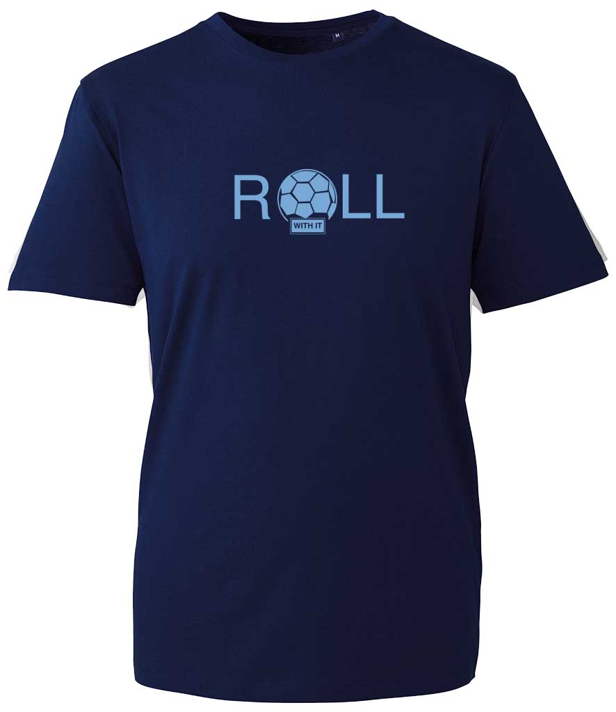 ROLL WITH IT - ALESSIA TEE - Navy